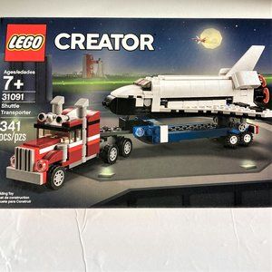 LEGO NWT Creator 3 in1  Shuttle Truck & Trailer Jeep 31091 341 pieces Shuttle